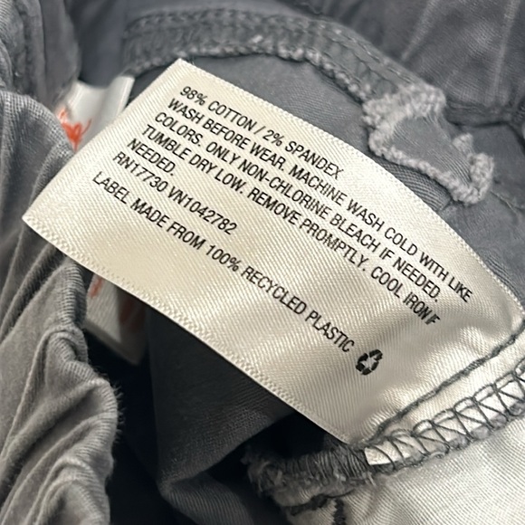 Cat & Jack Gray Kids Jogger Pants - Picture 4 of 4